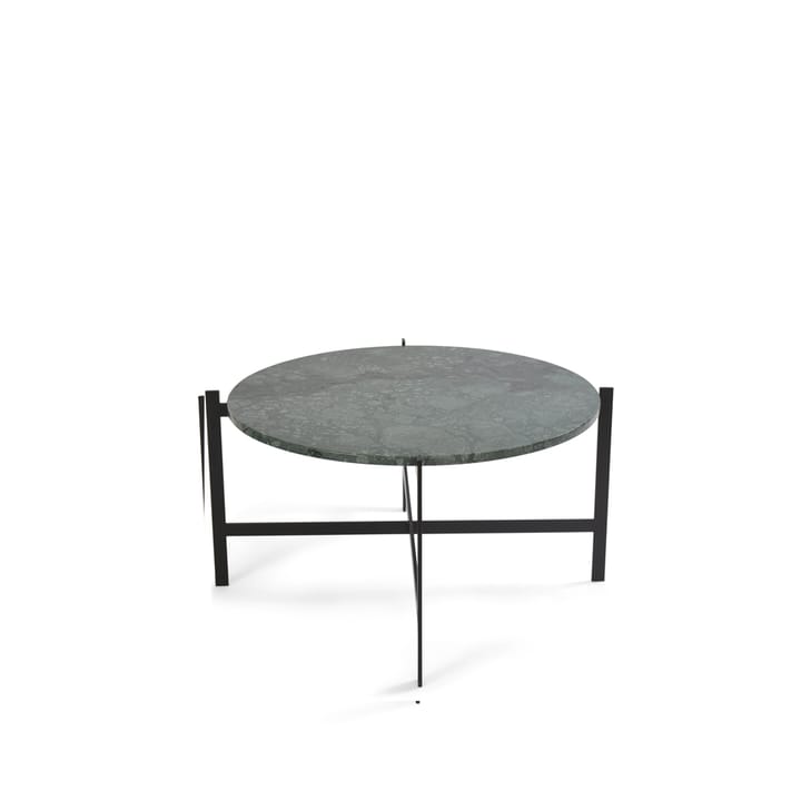 Deck soffbord - marmor grön, svart stativ - OX Denmarq