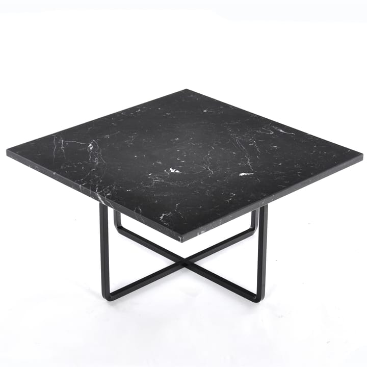 Ninety soffbord 60x60cm, svart underrede - svart marmor - OX Denmarq