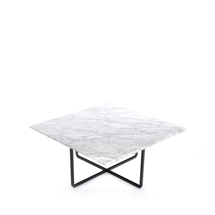 Ninety soffbord - marmor carrara, svart stativ - OX Denmarq