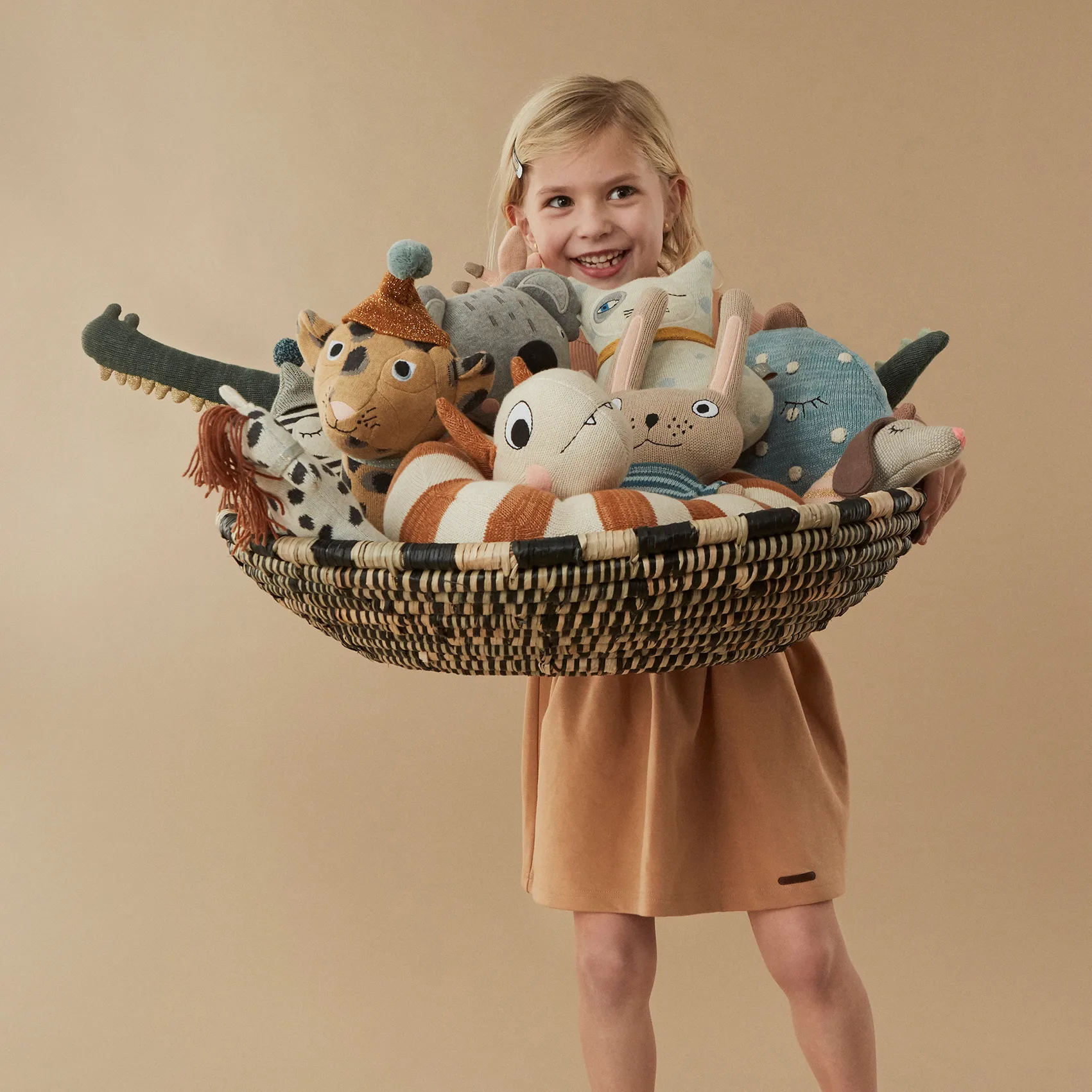 Boo korg Ø58 cm, Nature OYOY