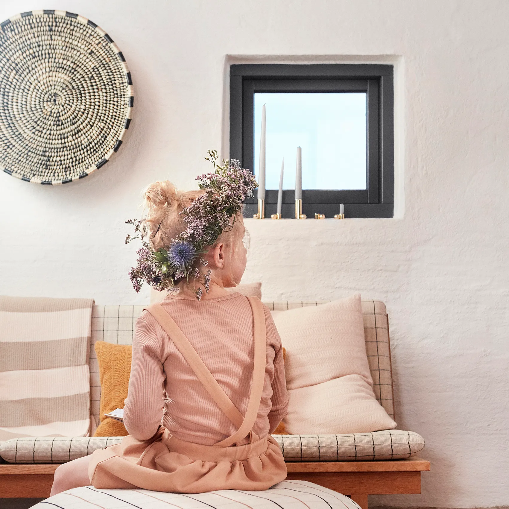 Boo korg Ø58 cm, Nature OYOY