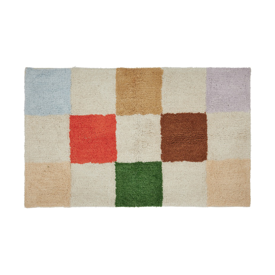 OYOY Chess matta Multi, 48x80 cm | Skandinavisk Design | Lugg- & Ryamattor | Multi