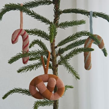 Christmas Sugar Canes julhänge 5-pack - Multi - OYOY