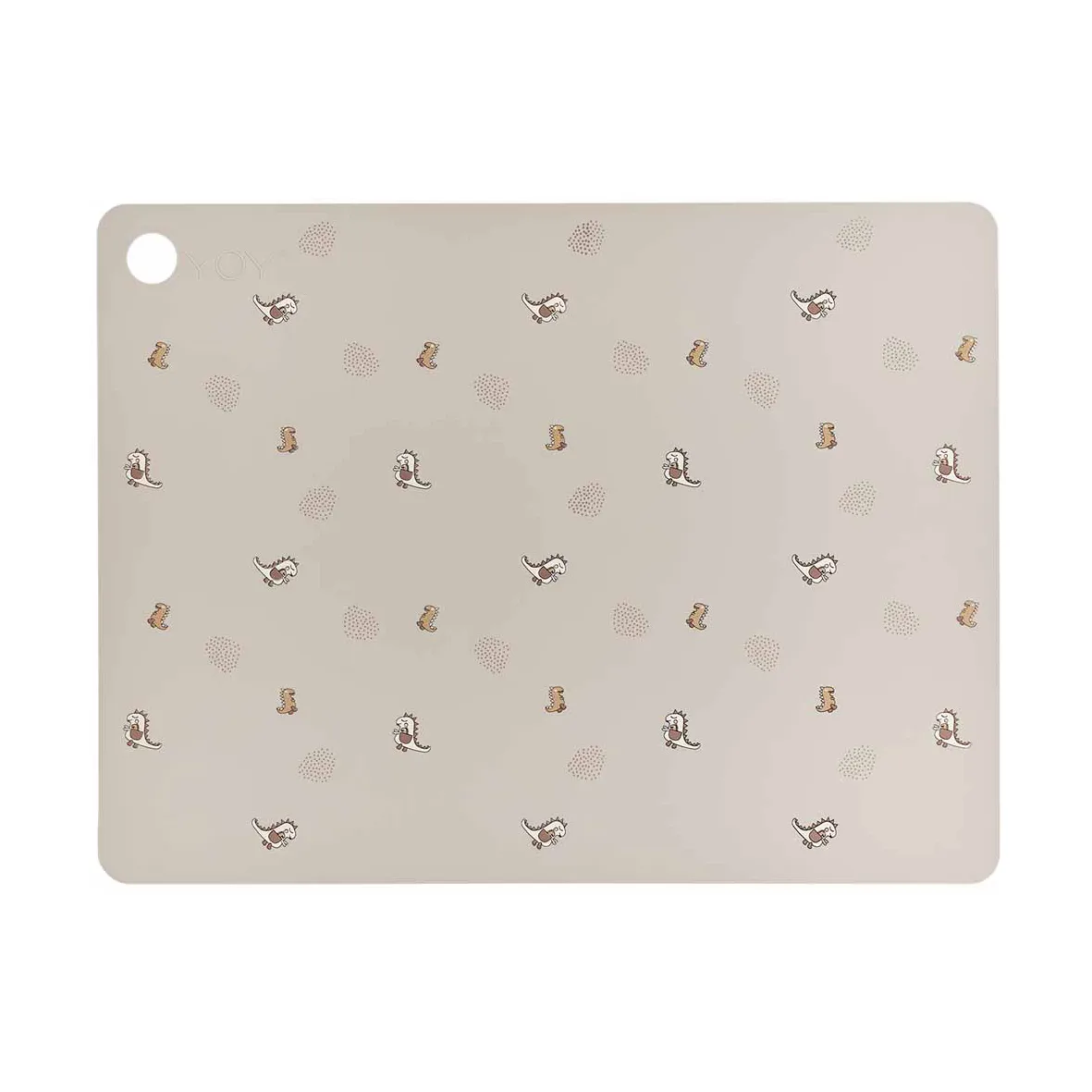 OYOY Dina Dino bordstablett 34x45 cm Clay