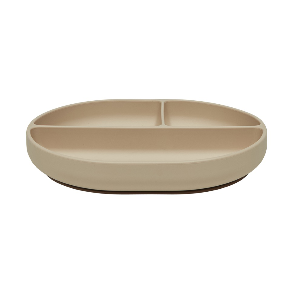OYOY Enkei suction barntallrik Beige | Skandinavisk Design | Mattallrikar | Beige