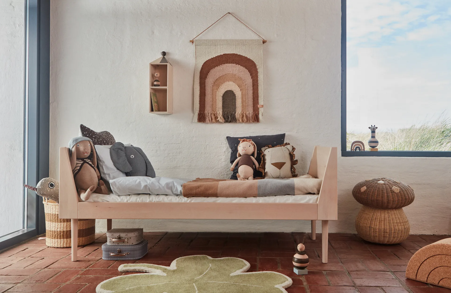 Follow the rainbow väggdekoration 55x69 cm, Choko OYOY