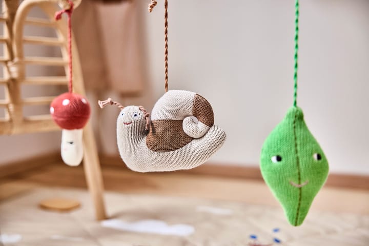 Forest play leksaker till babygym, Brown-green-red OYOY