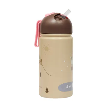 Friends in the Forest termosflaska 36 cl - Rose - OYOY