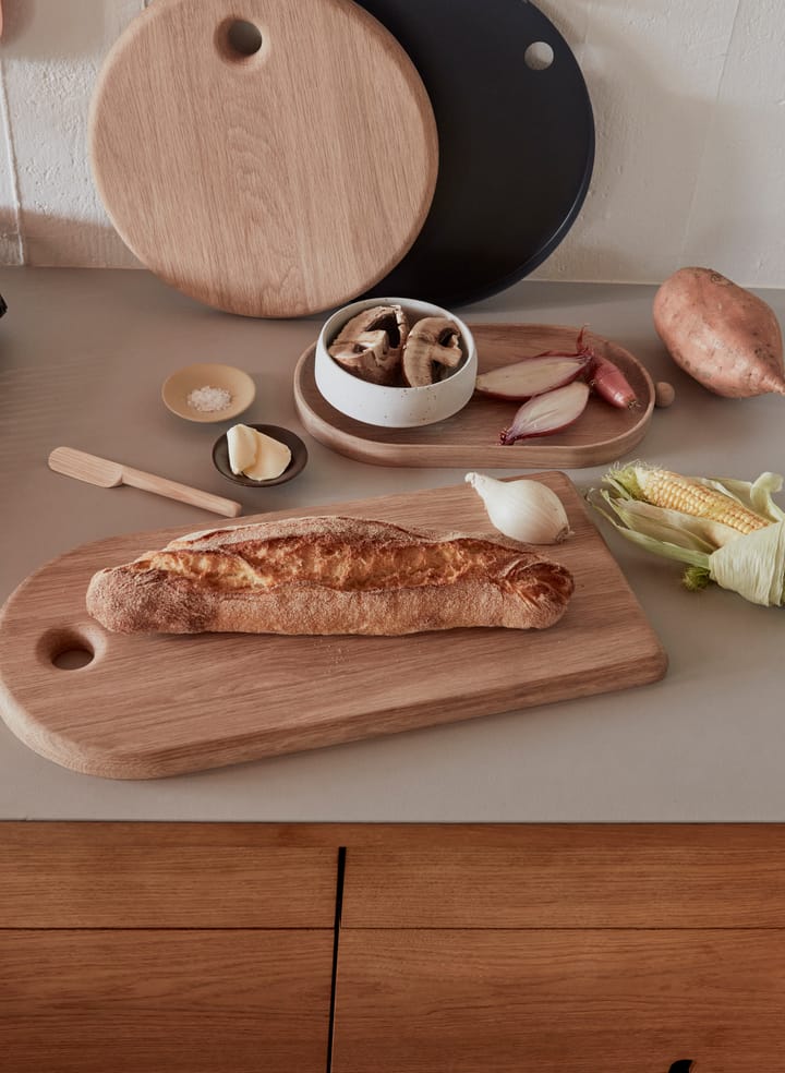 Hagi skål Ø14 cm, Vit-ljusbrun OYOY