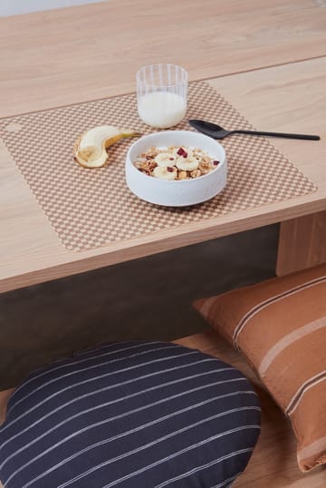 Hagi skål Ø17 cm - Vit-ljusbrun - OYOY
