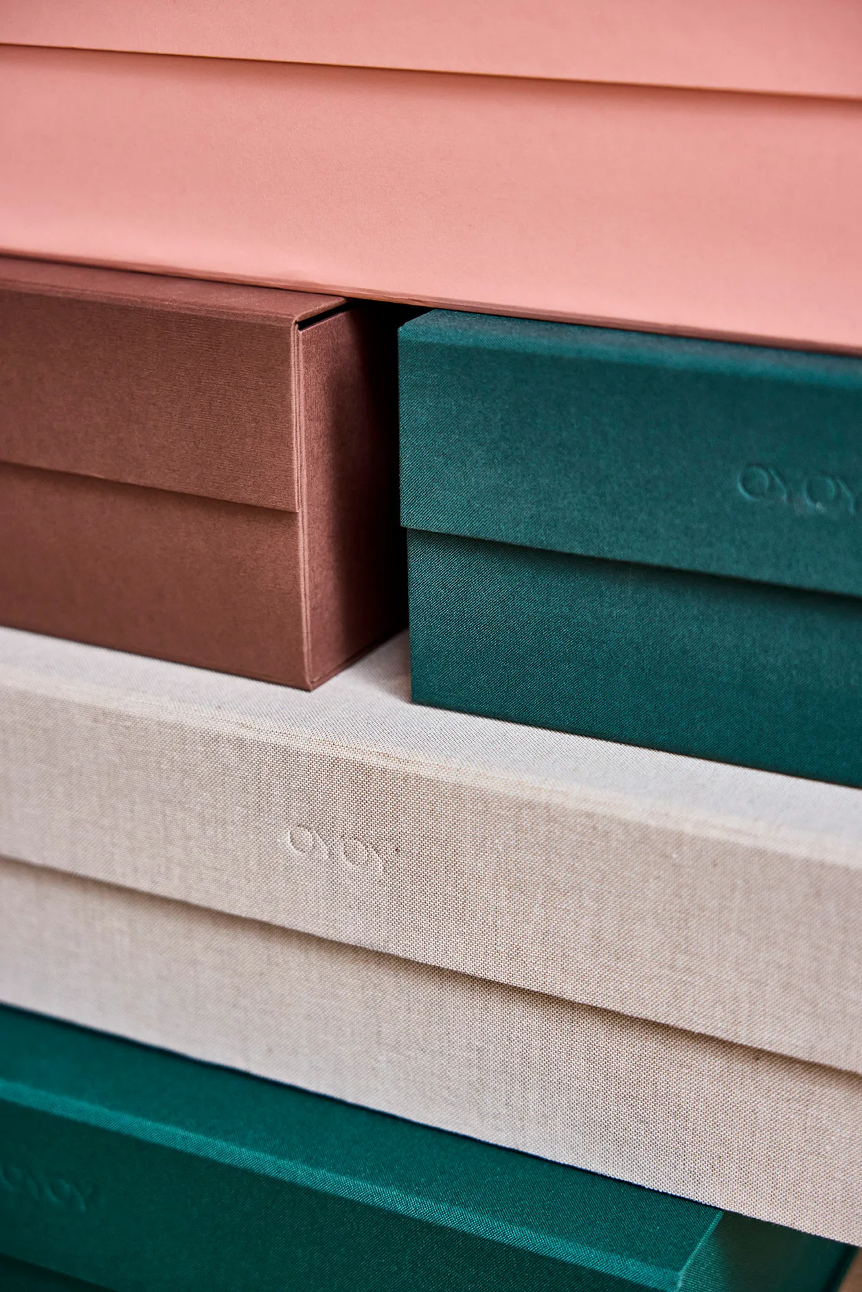 Hako förvaringslåda A4, Coral OYOY