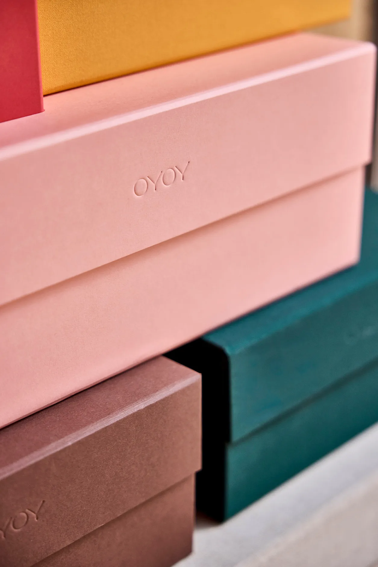 Hako förvaringslåda A4, Coral OYOY