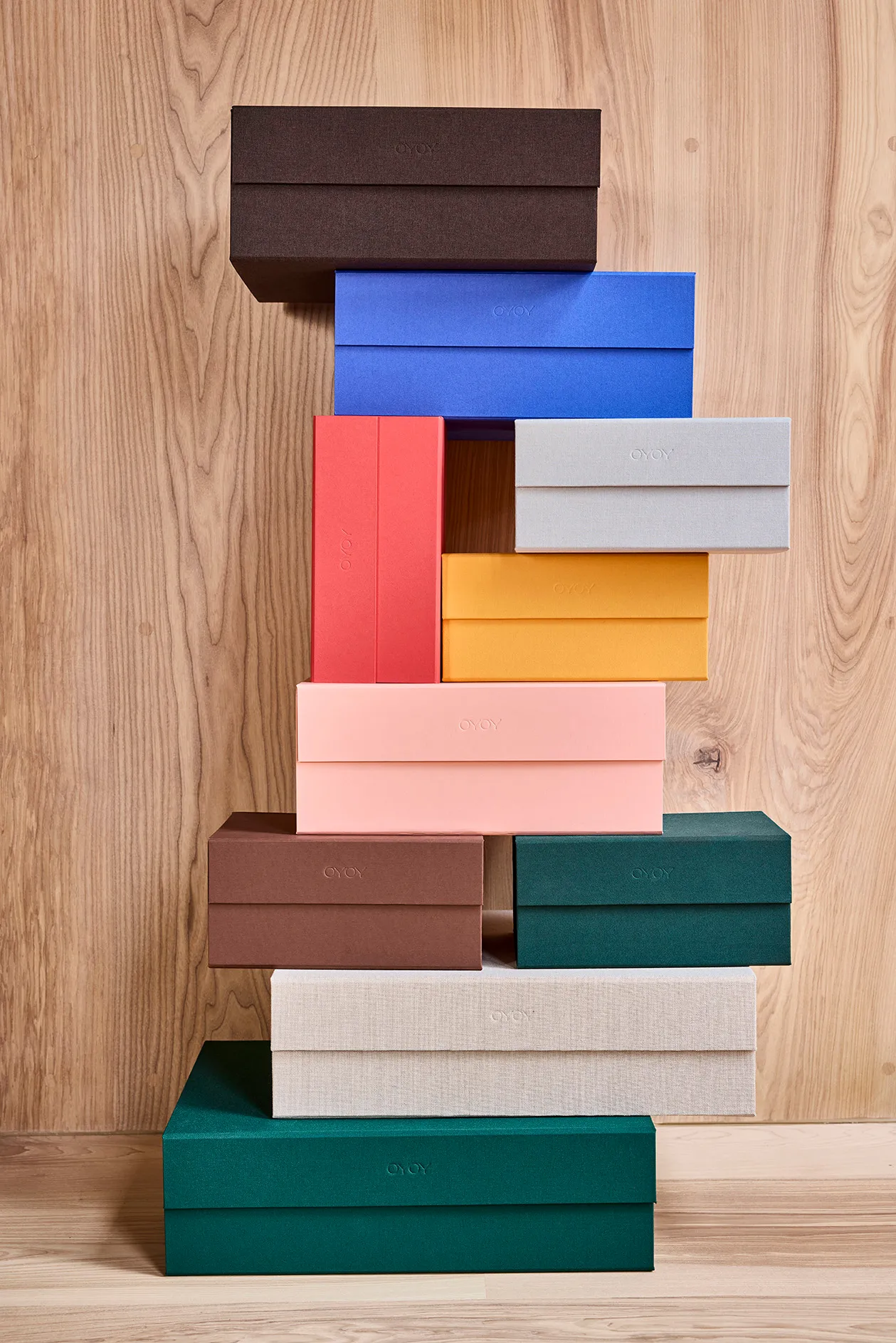 Hako förvaringslåda A4, Coral OYOY