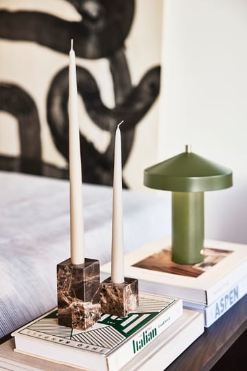 Hatto bordslampa 24,5 cm - Olive - OYOY