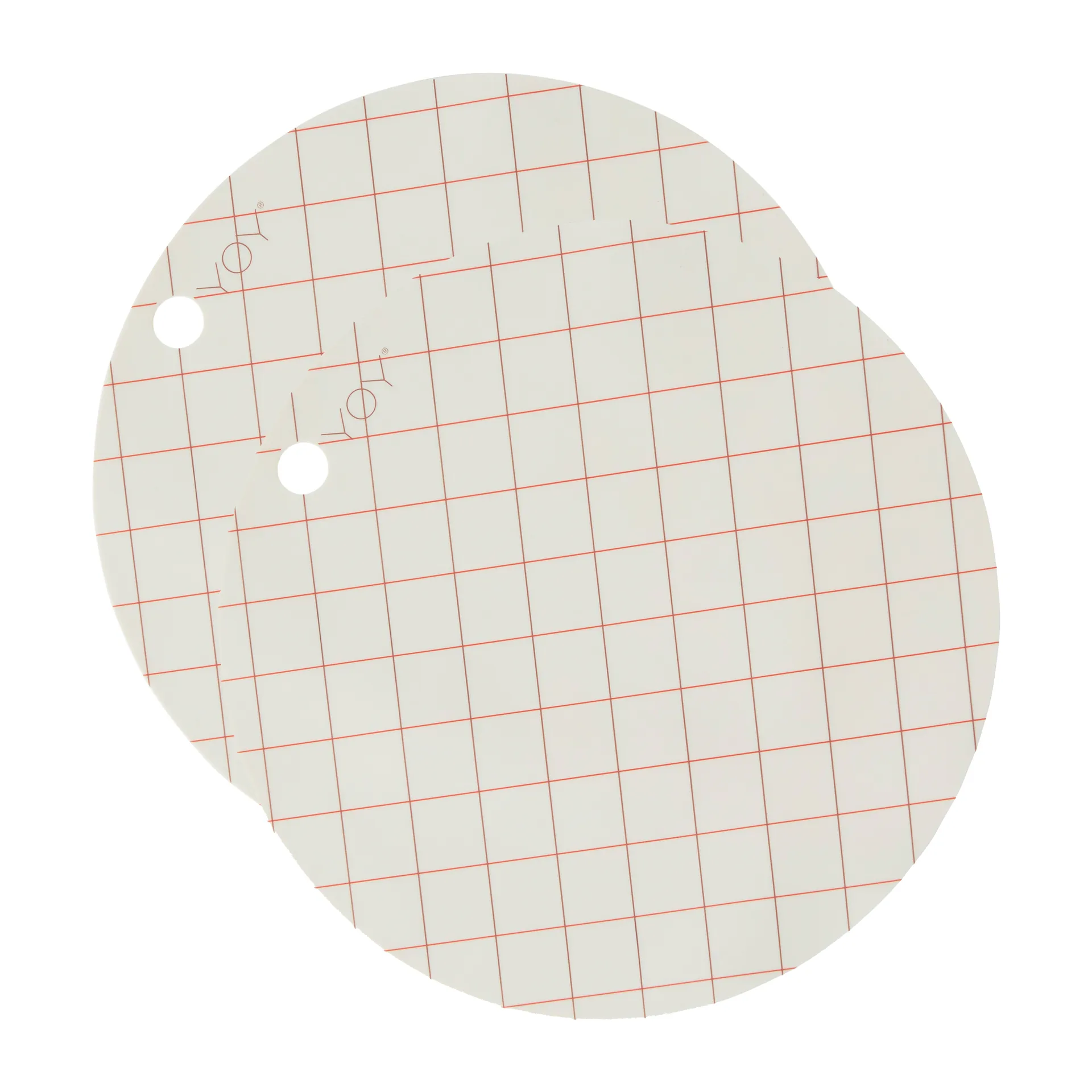 Hokei bordstablett Ø39 cm 2-pack, Offwhite OYOY