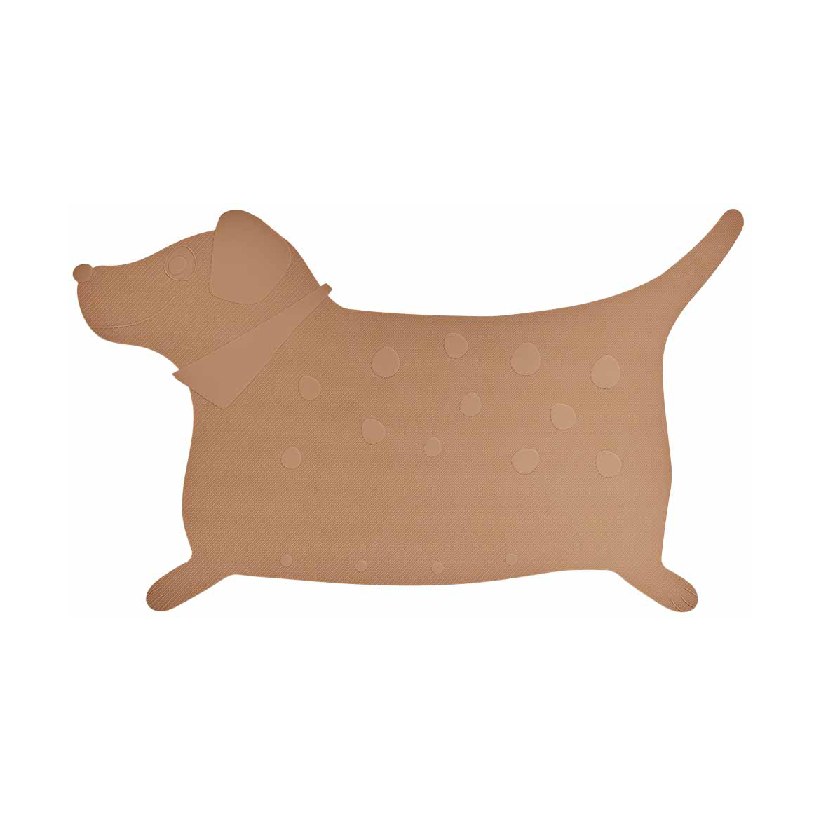 OYOY Hunsi Dog badkarsmatta Camel | Skandinavisk Design | Badrumsmattor | Brun