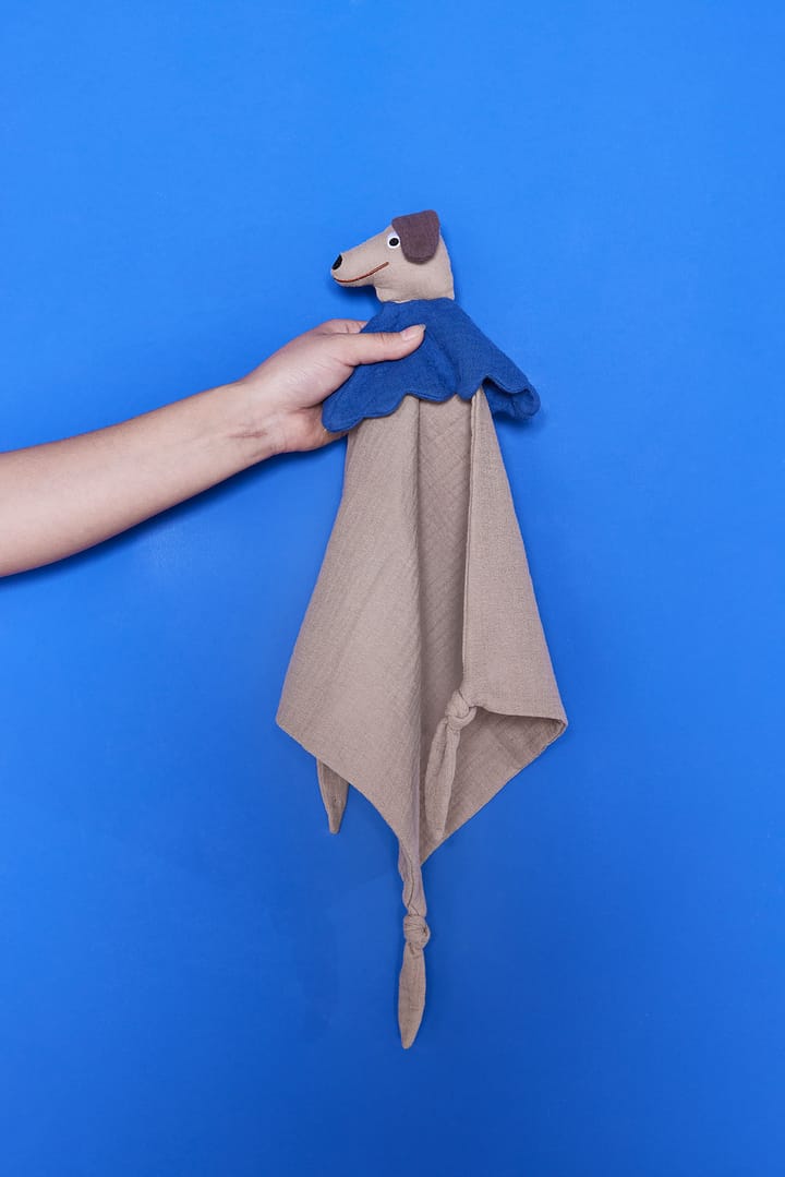 Hunsi Dog snuttefilt 40x40 cm, Light brown OYOY