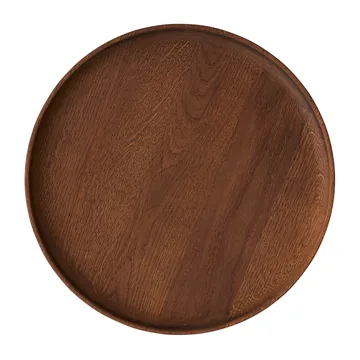 Inka träbricka rund Ø30 cm - Dark - OYOY