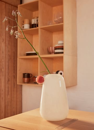 Inka vas small 20 cm - Offwhite - OYOY