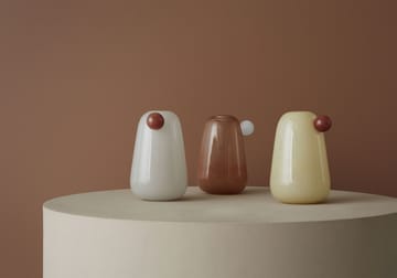 Inka vas small 20 cm - Taupe - OYOY