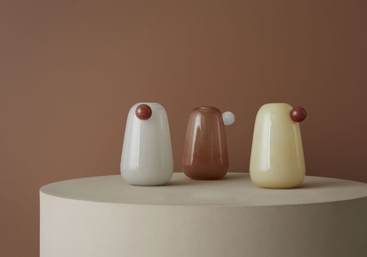 Inka vas small 20 cm - Taupe - OYOY
