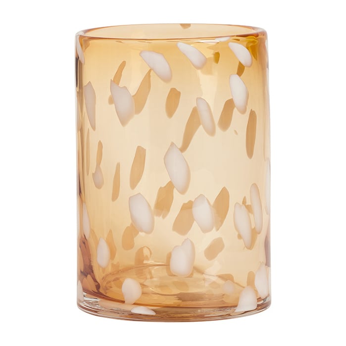 OYOY Jali ljuslykta Amber | Skandinavisk Design | Ljuslyktor & Ljusfat | Orange