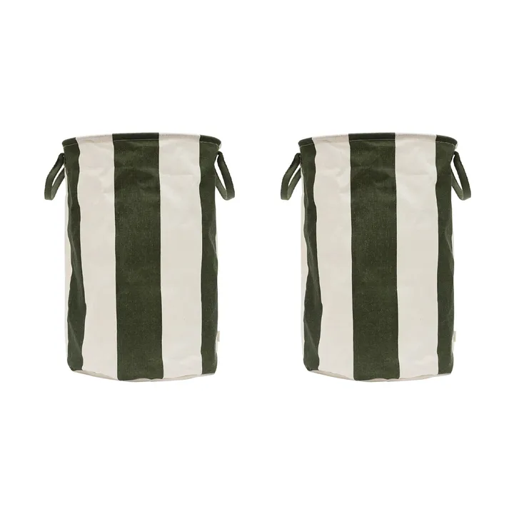 Kara förvaringskorg large Ø38x54 cm - Dark Green - OYOY