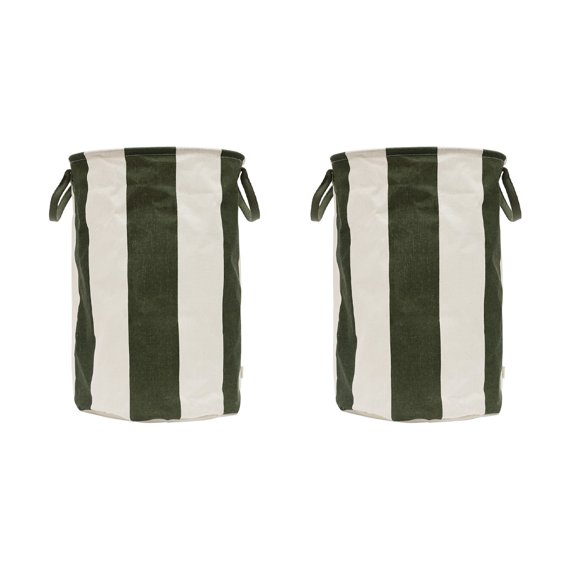 OYOY Kara förvaringskorg large 54x38 cm Dark Green | Skandinavisk Design | Förvaringskorgar | Grön
