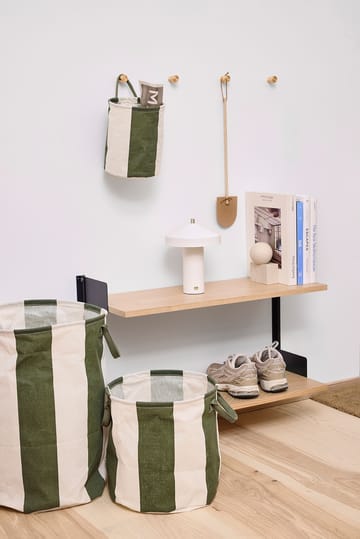 Kara förvaringskorg medium 32xØ32 cm 2-pack - Dark Green - OYOY