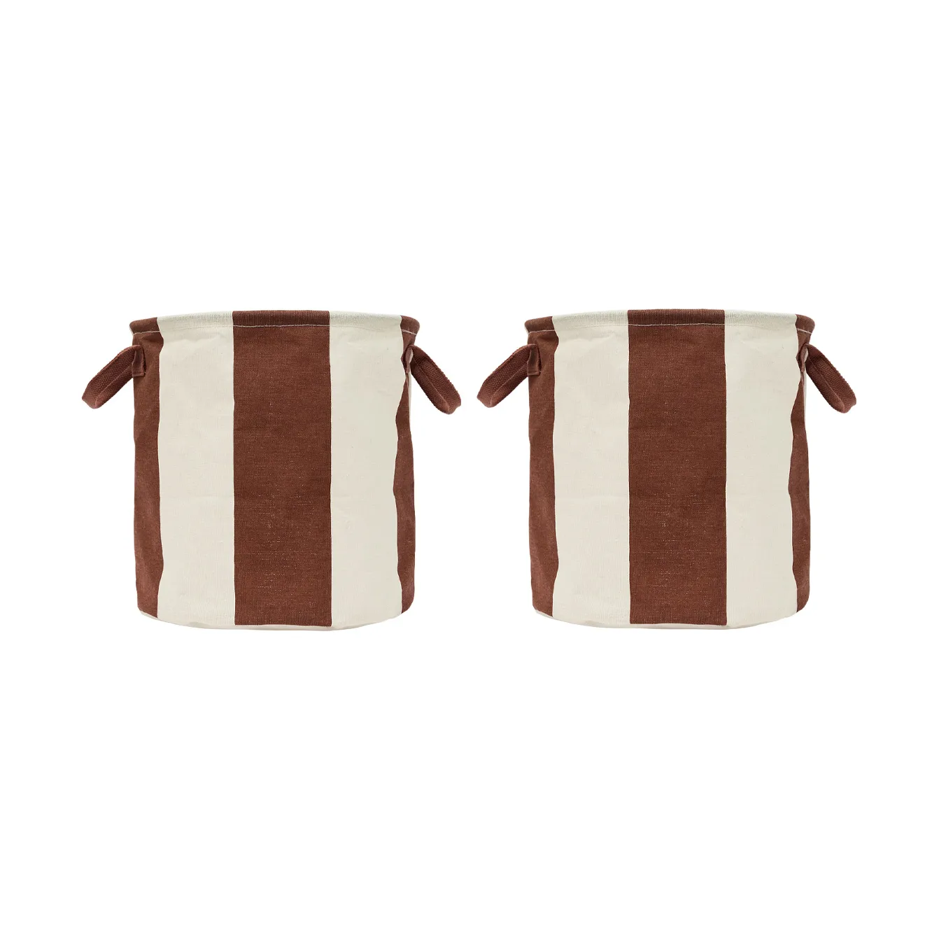 Kara förvaringskorg medium Ø32x32 cm 2-pack, Nutmeg OYOY