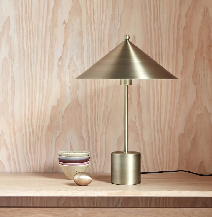 Kasa bordslampa, Brass OYOY