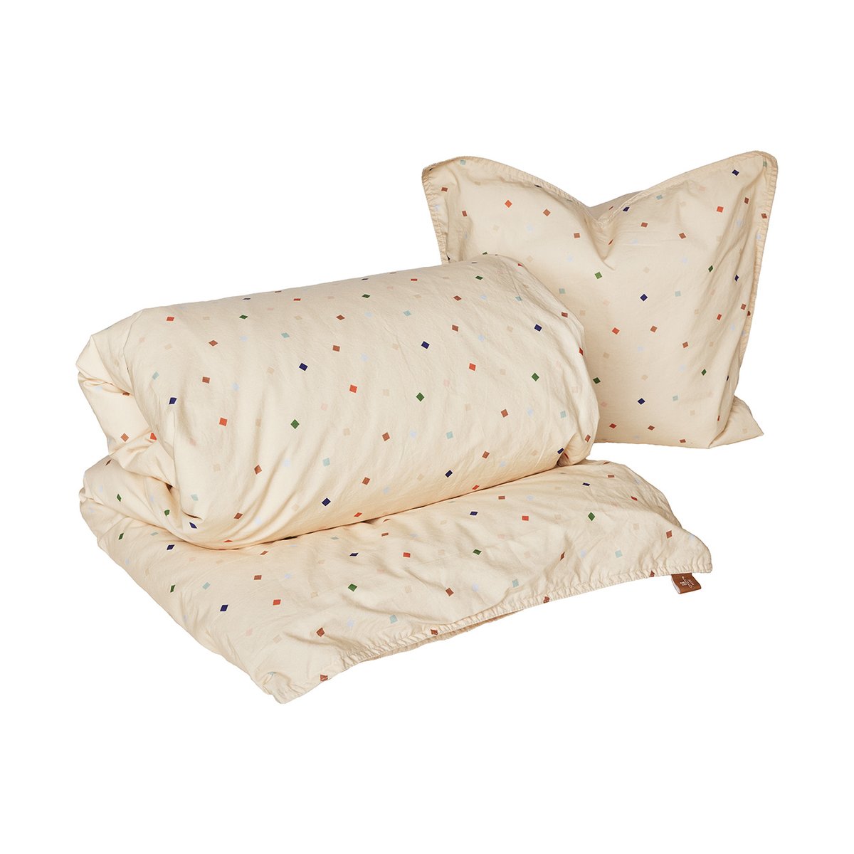 OYOY Konfetti bäddset Multi | Skandinavisk Design | Bäddset | Multi