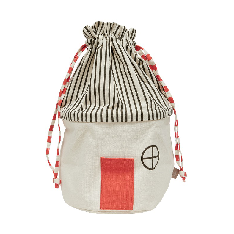 OYOY Koya förvaringskorg small Cherry Red | Skandinavisk Design | Förvaringskorgar | Grå