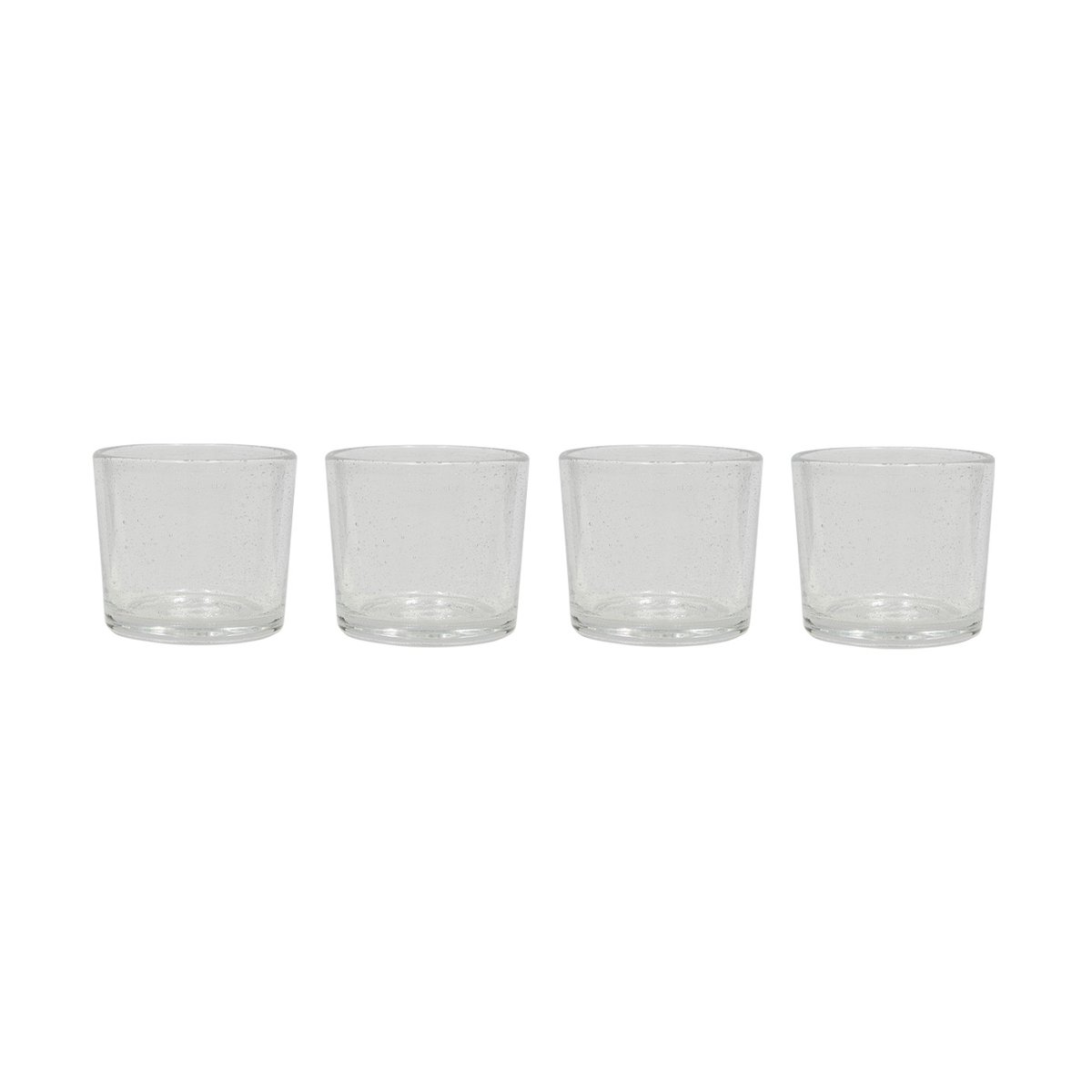 OYOY Kuki dricksglas 4-pack Clear | Skandinavisk Design | Dricksglas | Transparent
