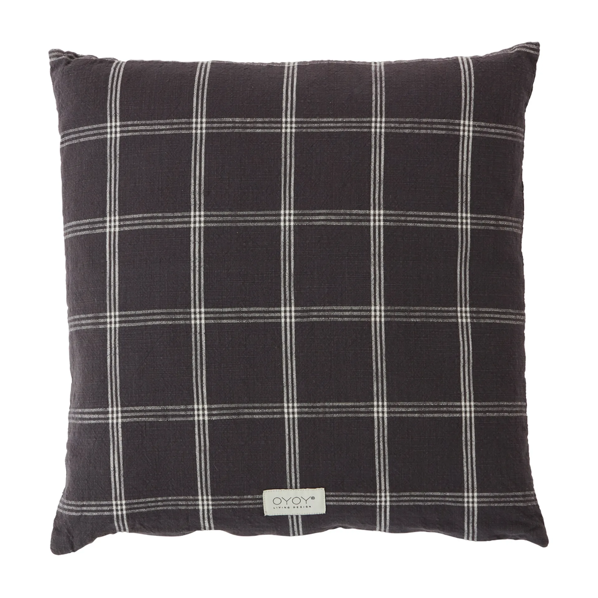 Kyoto kudde 50x50 cm, Anthracite OYOY