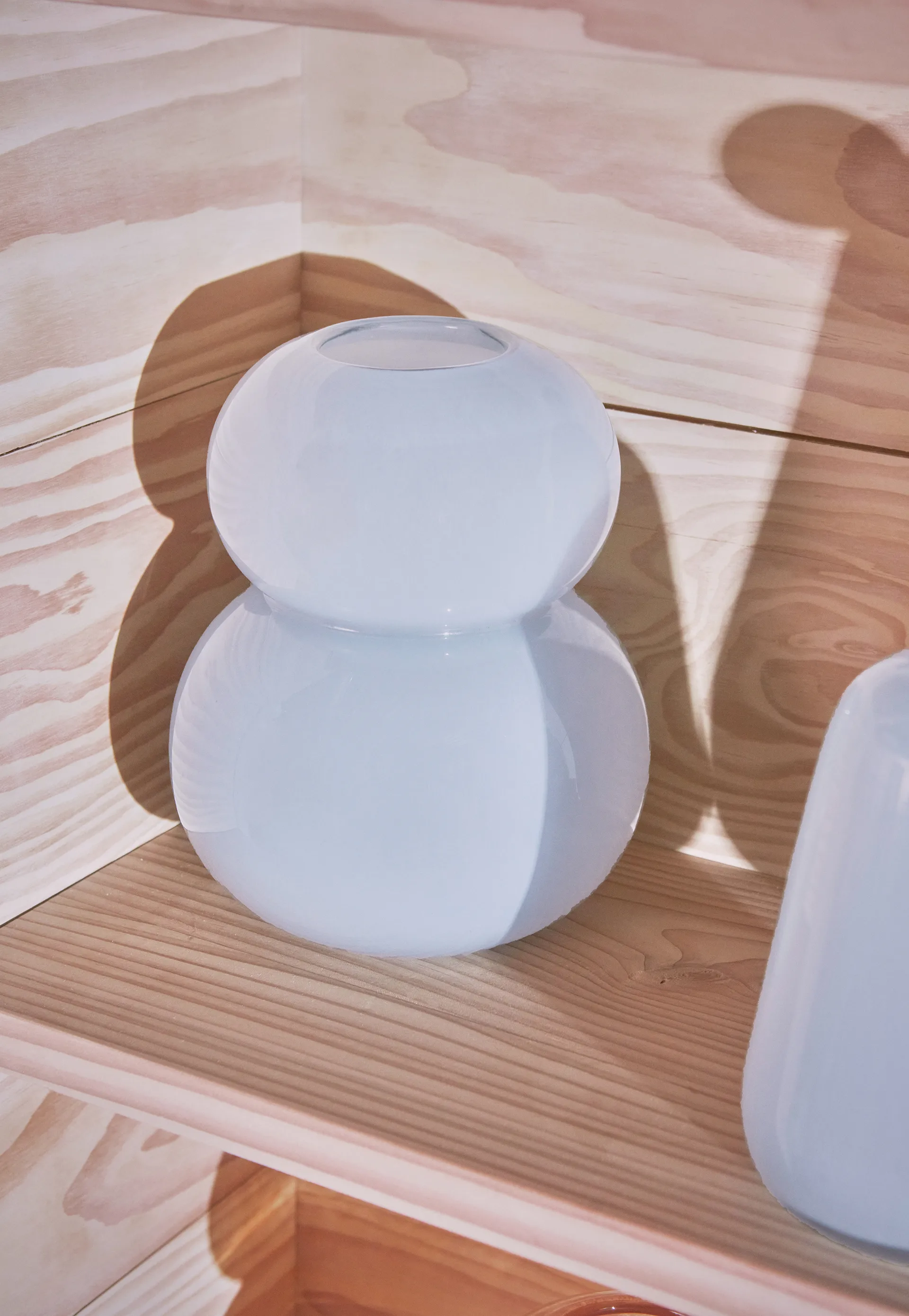 Lasi vas small 21,5 cm, Ice Blue OYOY