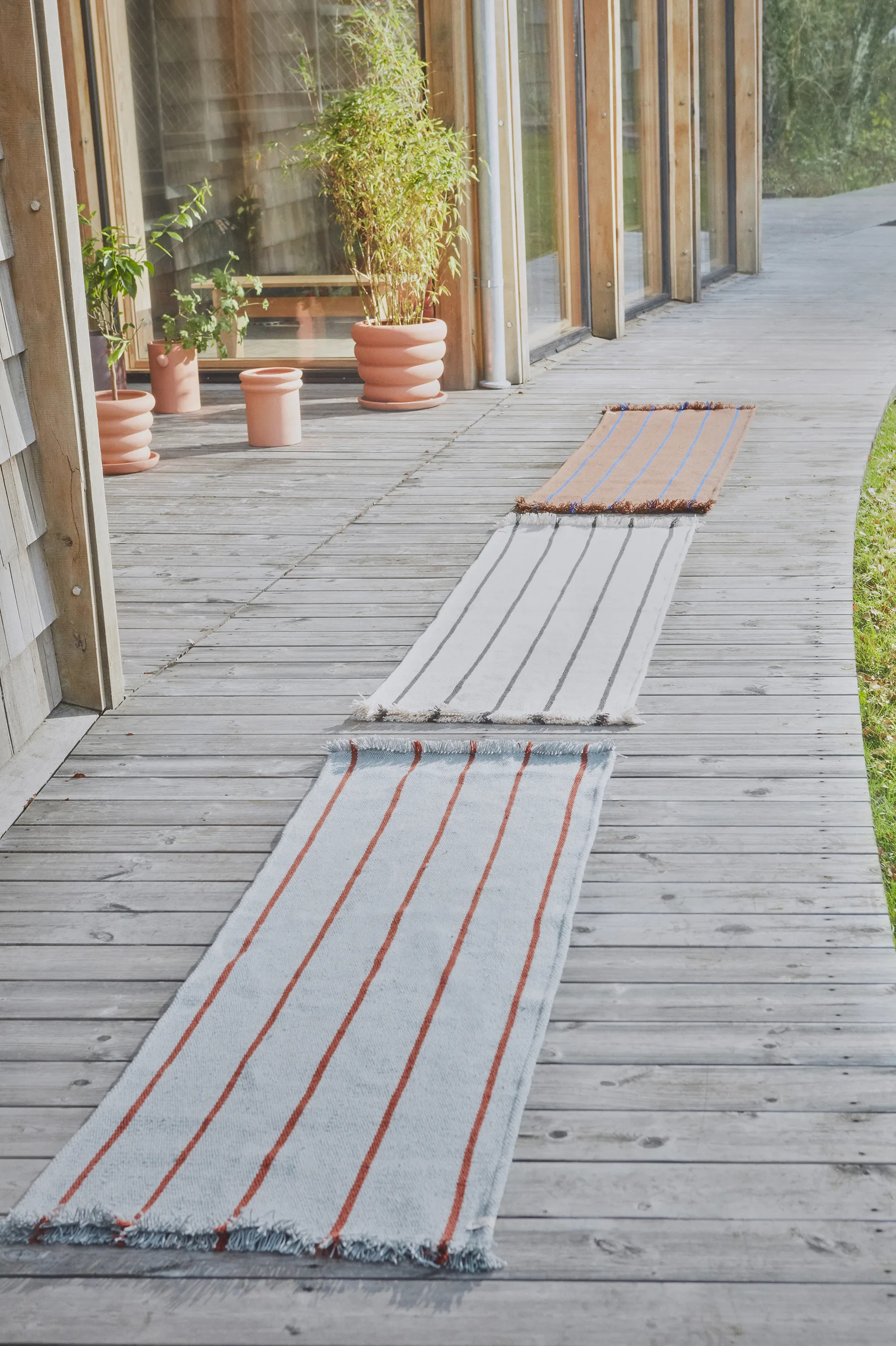 Lina matta 62x220 cm, Offwhite OYOY