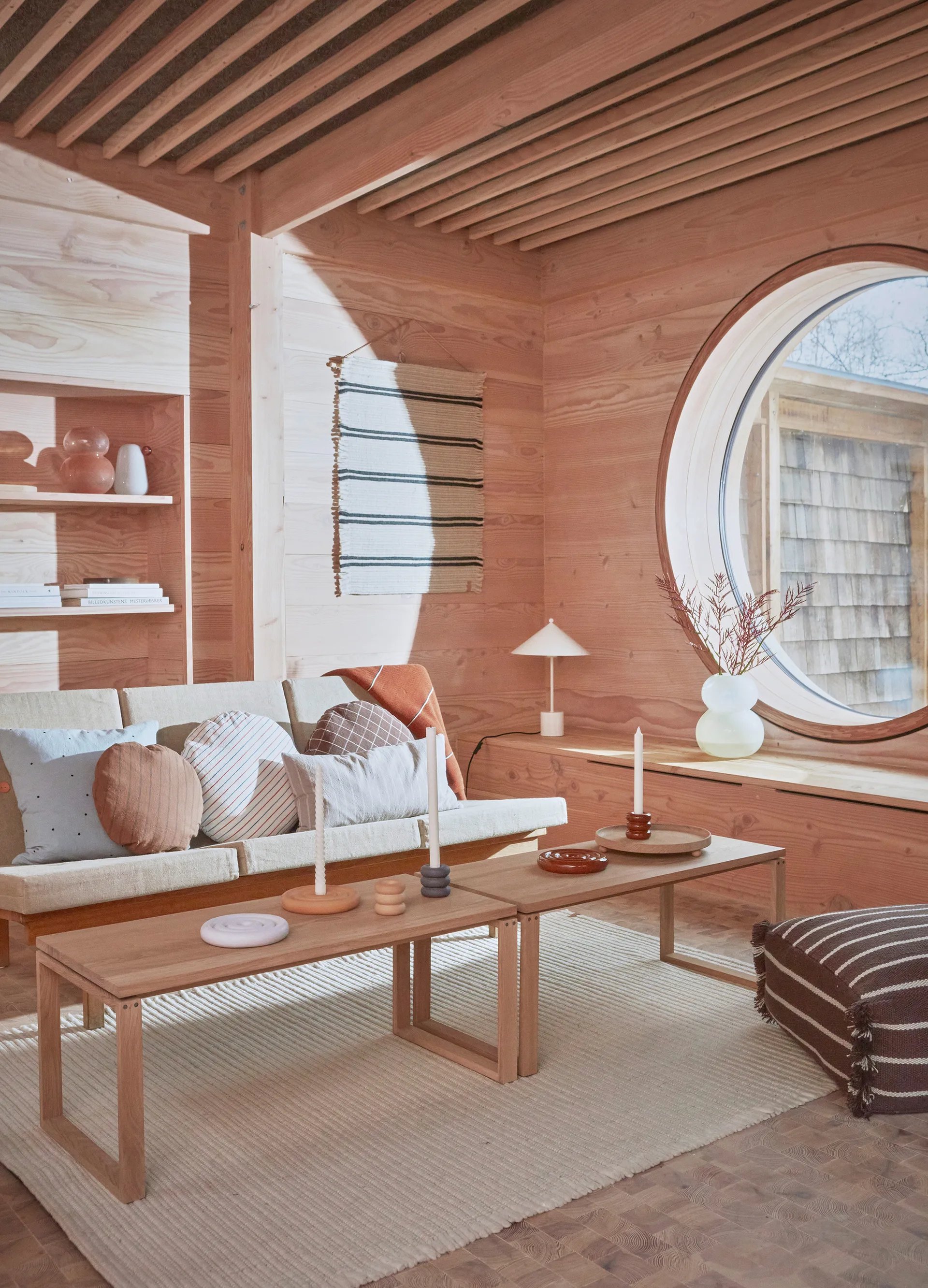 Lina sittpuff 32x62 cm, Choko OYOY