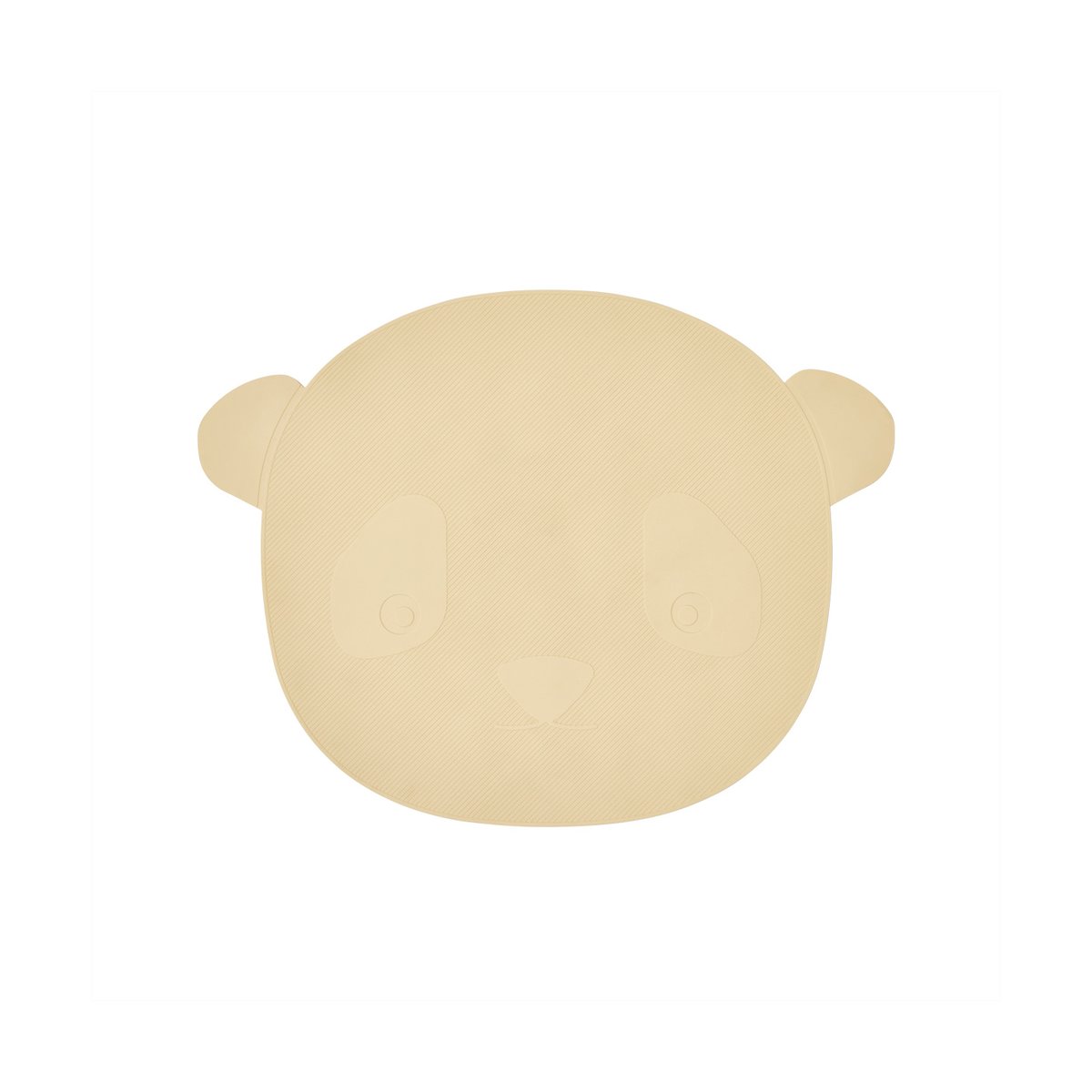 OYOY Ling Ling Panda badkarsmatta Vanilla | Skandinavisk Design | Badrumsmattor | Beige