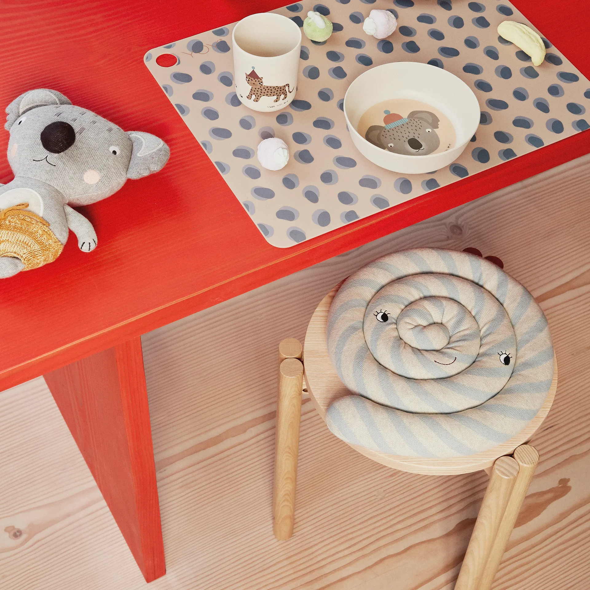 Little Anton Koala gosedjur, Grå-gul OYOY