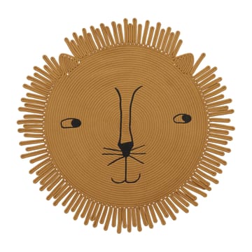 Mara Lion barnmatta - Ø98 cm - OYOY
