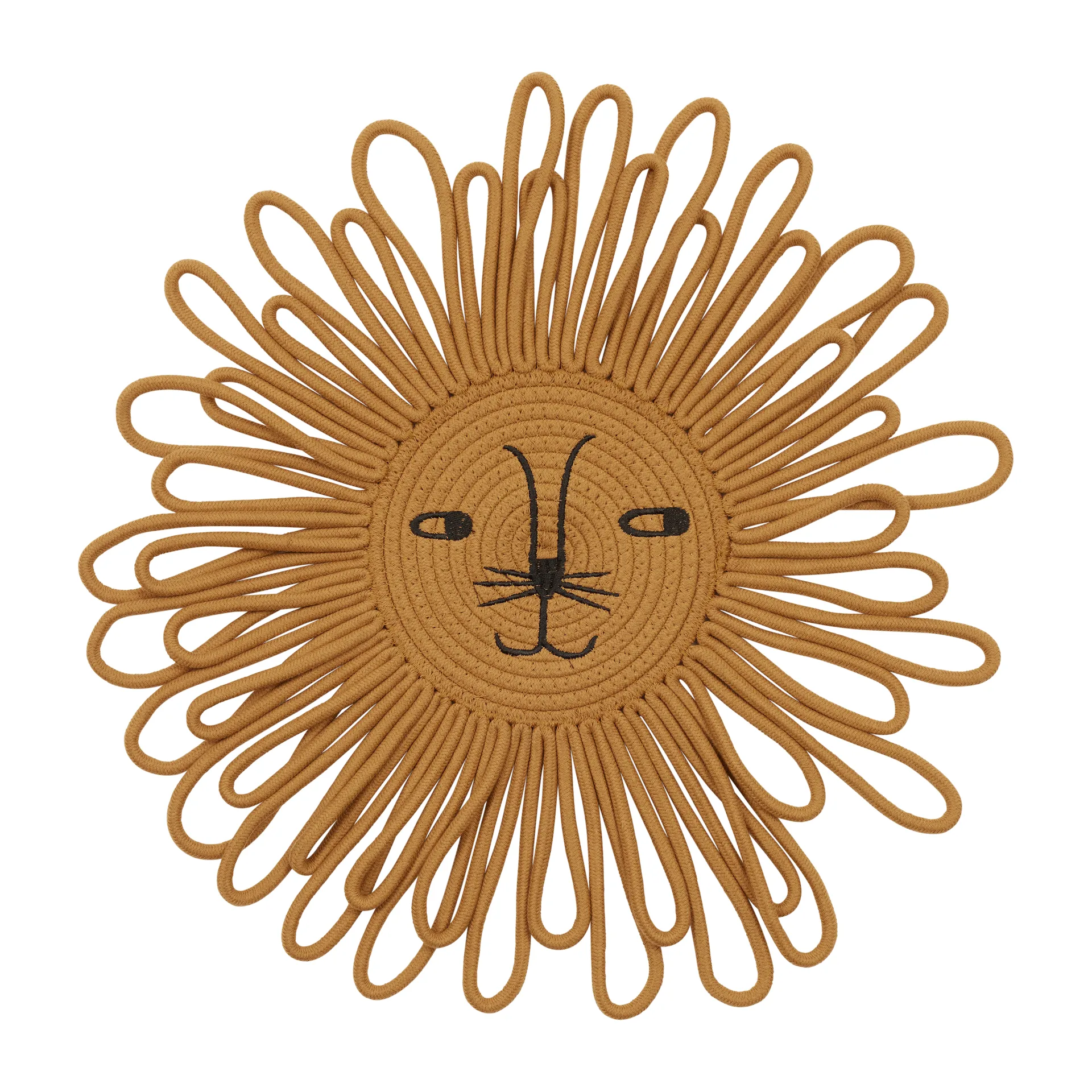 Mara Lion väggdekoration, Ø45 cm OYOY