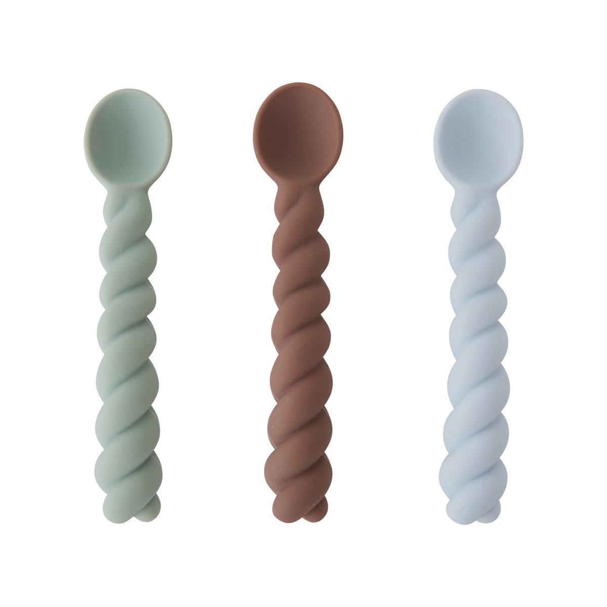OYOY Mellow sked 3-pack Dusty Blue-taupe-pale mint | Skandinavisk Design | Barnbestick | Blå