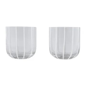 Mizu dricksglas 2-pack - Clear - OYOY