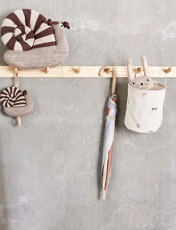 Moira förvaringskorg small Ø18x22 cm 2 delar - Multi - OYOY