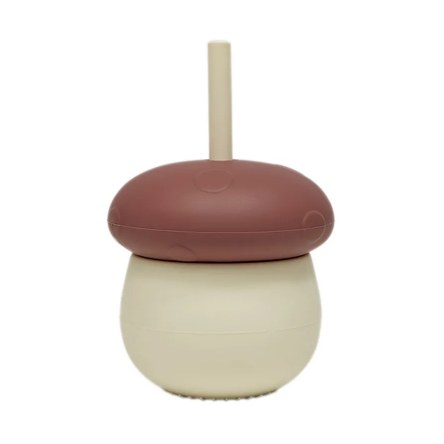 Mushroom kopp, Offwhite-red OYOY