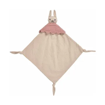 Ninka Rabbit snuttefilt 40x40 cm - Beige - OYOY