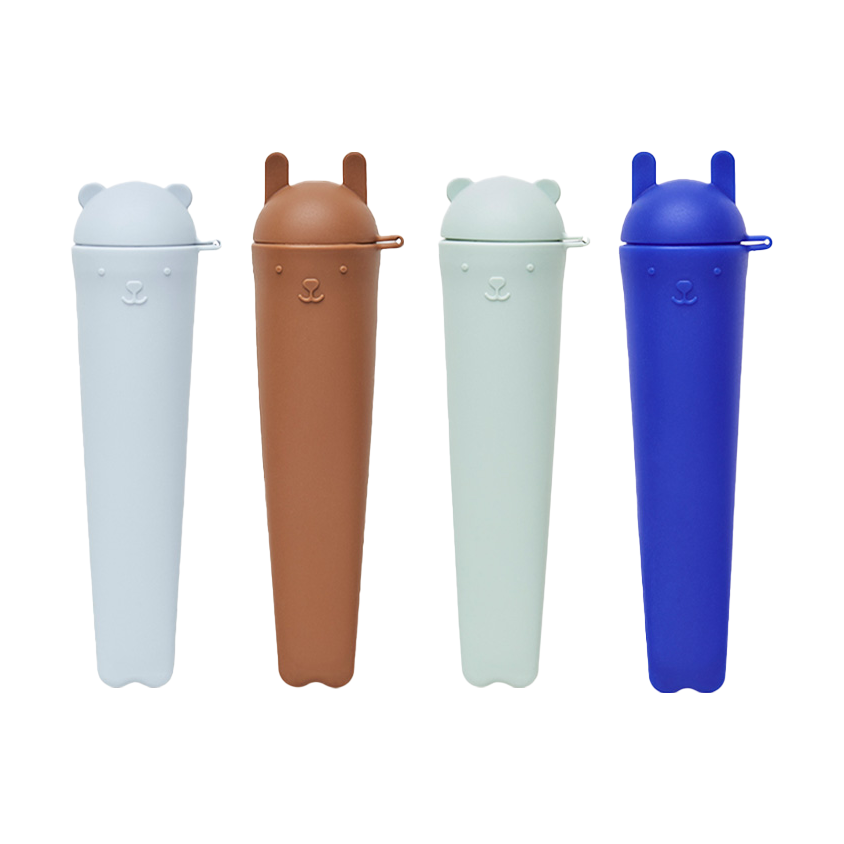 OYOY Ninka & Teddy ice pops 4-pack Optic blue-pale green-pale blue-caramel