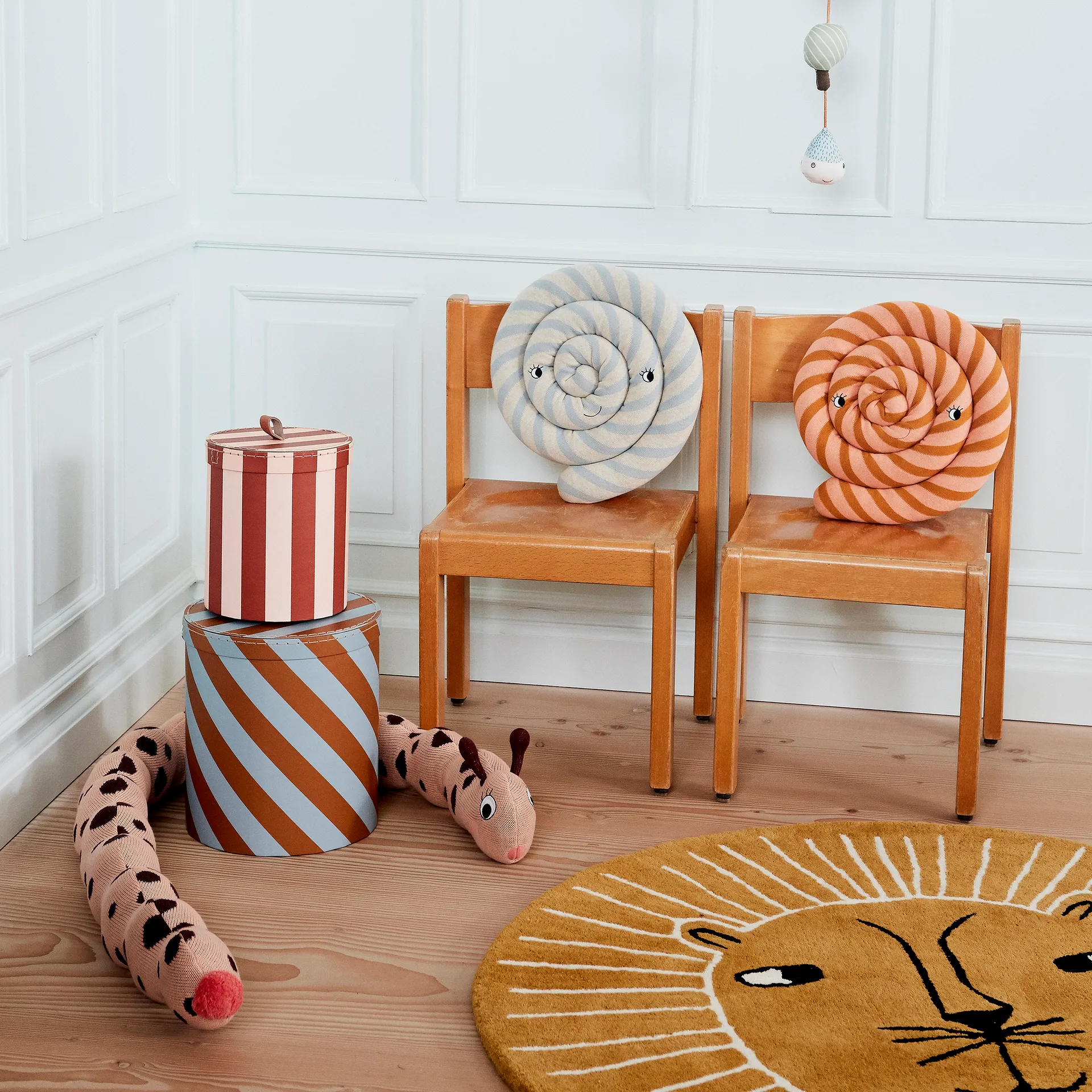 OYOY Mini djurmatta, Lejon OYOY