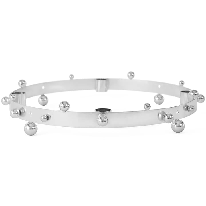 Pearl adventsljusstake - Silver - OYOY